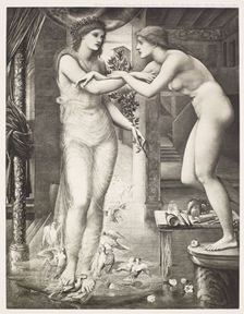 Pygmalion and the Image - The Godhead Fires, c1870s, (1900). Creator: Unknown