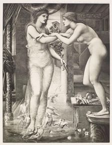 Pygmalion and the Image - The Godhead Fires, c1870s, (1900). Creator: Unknown