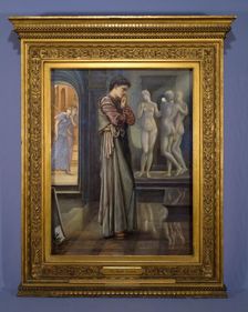 Pygmalion and the Image - The Heart Desires, 1878. Creator: Sir Edward Coley Burne-Jones