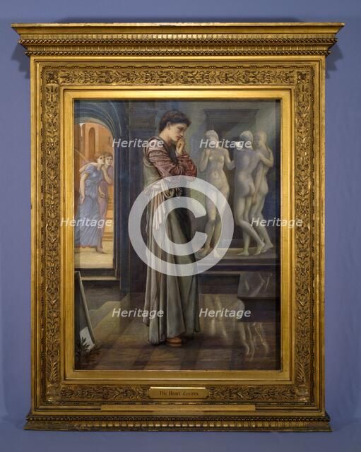 Pygmalion and the Image - The Heart Desires, 1878. Creator: Sir Edward Coley Burne-Jones.
