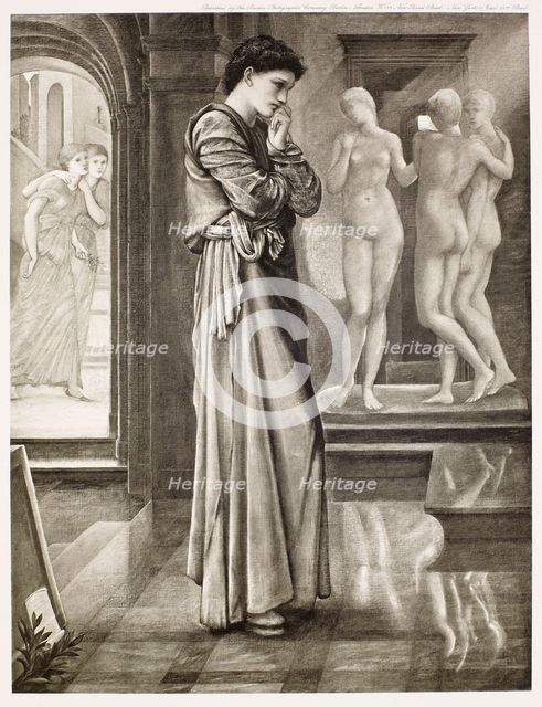 Pygmalion and the Image - The Heart Desires, c1870s, (1900). Creator: Unknown.