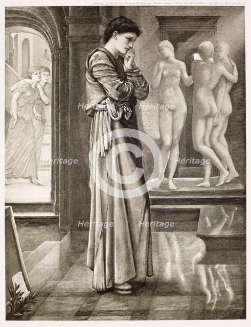 Pygmalion and the Image - The Heart Desires, c1870s, (1900). Creator: Unknown.