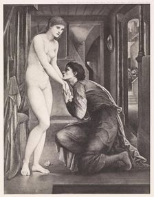 Pygmalion and the Image - The Soul Attains, c1870s, (1900). Creator: Unknown