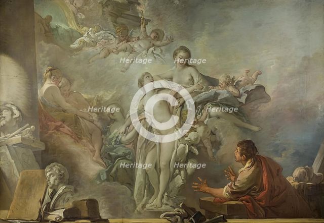 Pygmalion and Galatea, 1764. Creator: Francois Boucher.