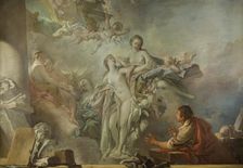 Pygmalion and Galatea, 1764. Creator: Francois Boucher