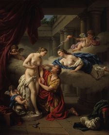 Pygmalion and Galatea, 1777. Creator: Lagrenée, Louis-Jean-François (1725-1805)