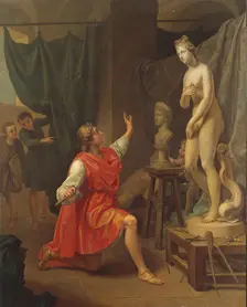 Pygmalion and Galatea, 1784. Creator: Laurent Pecheux