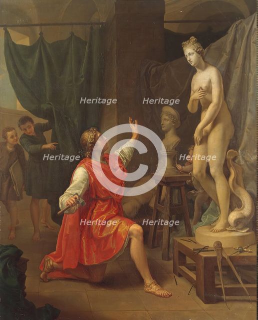 Pygmalion and Galatea, 1784. Creator: Laurent Pecheux.