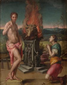 Pygmalion and Galatea, ca 1530