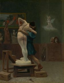 Pygmalion and Galatea, ca. 1890. Creator: Jean-Leon Gerome