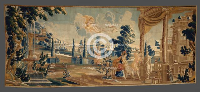 Pygmalion, from Stories from Ovid, Antwerp, c. 1675. Creator: Unknown.