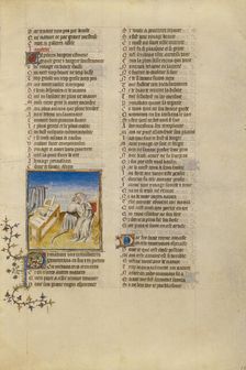 Pygmalion; Roman de la Rose, about 1405. Creator: Unknown