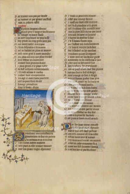 Pygmalion; Roman de la Rose, about 1405. Creator: Unknown.