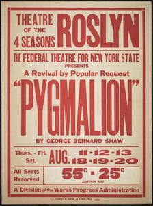 Pygmalion, Roslyn, NY, [1930s]. Creator: Unknown