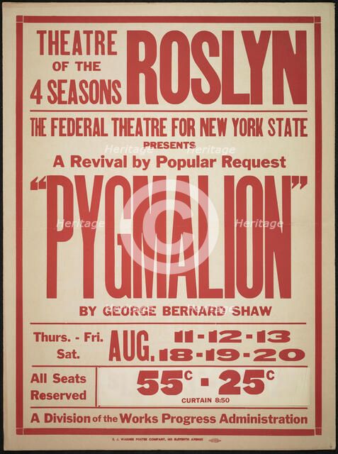 Pygmalion, Roslyn, NY, [1930s]. Creator: Unknown.
