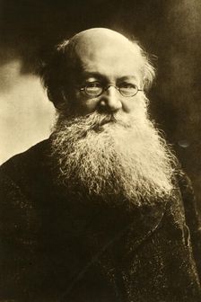 Pyotr Alexeyevich Kropotkin, Russian anarchist, c1900. Creator: Nadar