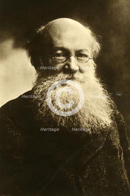 Pyotr Alexeyevich Kropotkin, Russian anarchist, c1900. Creator: Nadar.