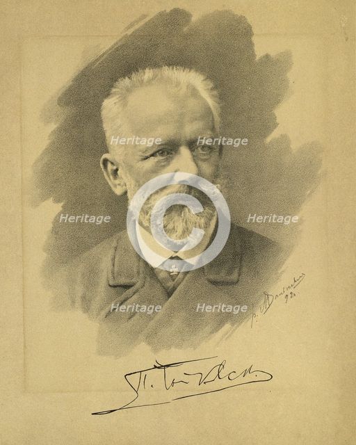 Pyotr Ilyich Tchaikovsky (1840-1893), 1892.