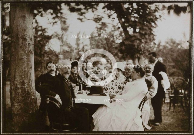 Pyotr Ilyich Tchaikovsky (1840-1893) in Tiflis, 1889.