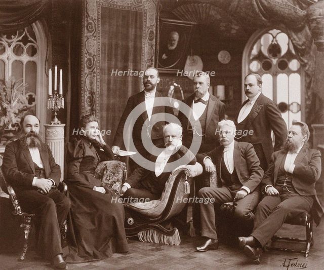 Pyotr Ilyich Tchaikovsky (1840-1893) in Kharkov, 1893.