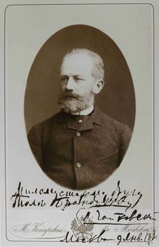Pyotr Ilyich Tchaikovsky (1840-1893) in Moscow, 1884-1885