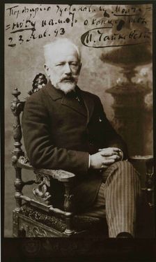 Pyotr Ilyich Tchaikovsky (1840-1893) in Odessa, 1893