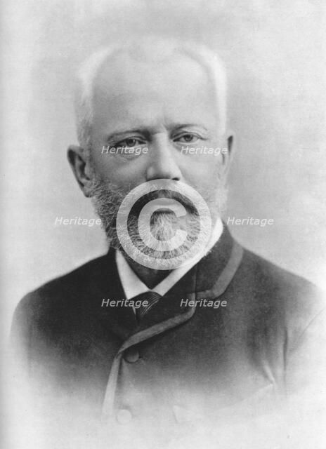 Pyotr Ilyich Tchaikovsky (1840 - 1893), Russian composer. Artist: Charles Reutlinger
