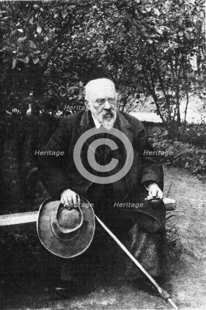 Pyotr Ivanovich Bartenev (1829-1912), 1900s. Artist: Anonymous  