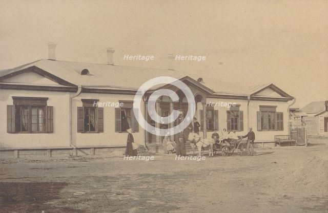 Pyotr Tchaikovsky (1840-1893) with the Davydov Family in the Verbovka estate  , 1875.