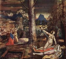 Pyramus and Thisbe, 1520. Creator: Nicolas Manuel Deutsch