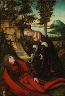 Pyramus and Thisbe, ca 1515-1520