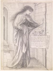 Pyramus and Thisbe - Thisbe, 1864. Creator: Sir Edward Coley Burne-Jones