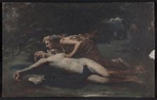 Pyrame et Thisbé, c.1875. Creator: Franois Alfred Delobbe