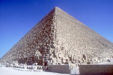 Pyramid of Khufu (Cheops), Giza, Egyptian, 4th Dynasty, 26th century BC