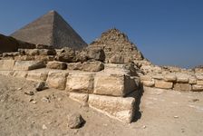 Pyramids, Giza, Egypt, 2007. Creator: Ethel Davies