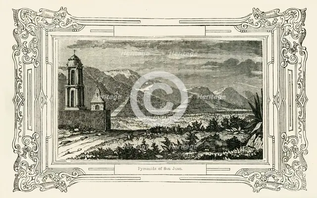 'Pyramids of San Juan', 1849. Creator: Unknown.