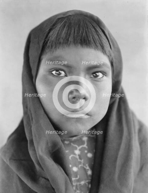 Qahatika child, c1907. Creator: Edward Sheriff Curtis.