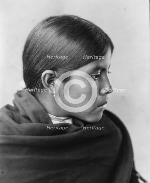 Qahatika girl, c1907. Creator: Edward Sheriff Curtis.