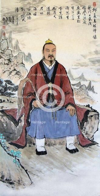 Qiu Chuji (1148-1227). Creator: Anonymous.