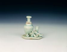 Qingbai water dropper, Yuan dynasty, China, 1279-1368. Creator: Unknown