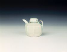 Qingbai water pot and cover, Late Northern Song dynasty, China, c1100 AD
