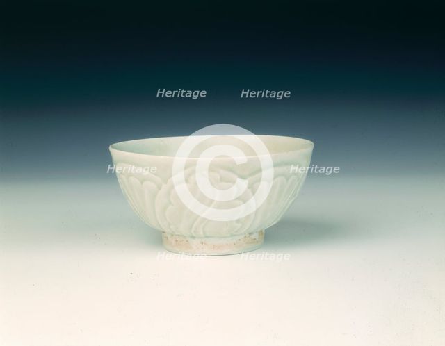 Qingbai bowl, Northern Song, China, 960-1127. Creator: Unknown.