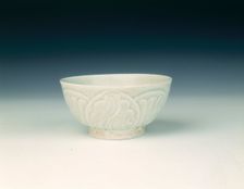 Qingbai bowl, Northern Song, China, 960-1127. Creator: Unknown