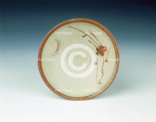 Qingbai bowl with brown slip decoration, late Southern Song dynasty, China, 13th century. Artist: Unknown