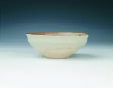 Qingbai bowl with brown slip decoration, late Southern Song dynasty, China, 13th century. Creator: Unknown