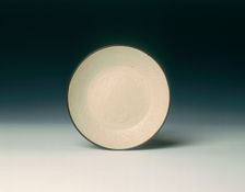 Qingbai dish, Late Northern Song-Southern Song dynasty, China, 12th century. Creator: Unknown
