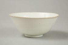 Qingbai glazed deep bowl, Yuan dynasty (1279-1368)