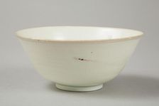 Qingbai glazed deep bowl, Yuan dynasty (1279-1368)