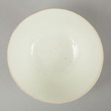 Qingbai glazed deep bowl, Yuan dynasty (1279-1368)