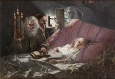 Quack Doctor, 1895. Creator: Lucjan Wedrychowski
